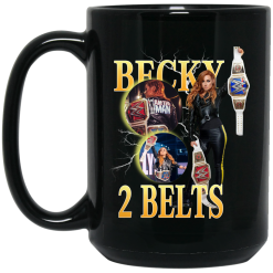 Becky Lynch 2 Belts Mug 5