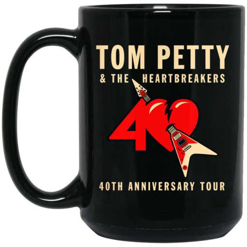 Tom Petty And The Heartbreakers 40th Anniversary Tour Mug 3