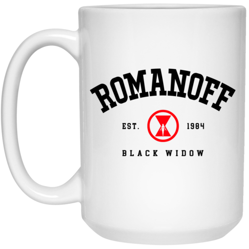 Romanoff Est 1984 - Black Widow 2021 Mug 3