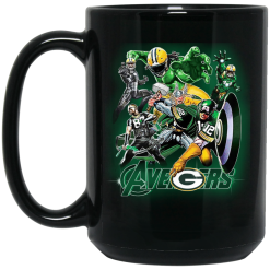 Green Bay Packers Tie Dye The Avengers Mug 5