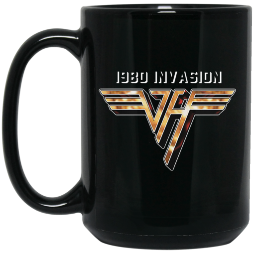 Van Halen 1980 Invasion Mug 3
