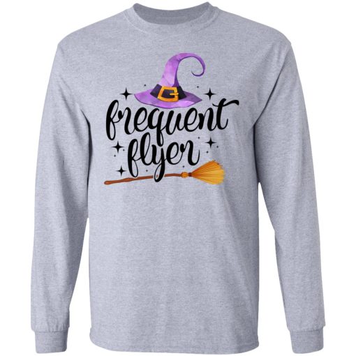 Frequent Flyer Broomstick Halloween T-Shirts, Hoodies, Long Sleeve 13