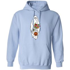 Floral Ghost Halloween Spooky T-Shirts, Hoodies, Long Sleeve 45