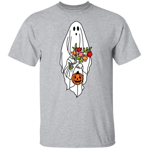 Floral Ghost Halloween Spooky T-Shirts, Hoodies, Long Sleeve 6