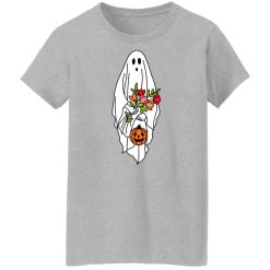 Floral Ghost Halloween Spooky T-Shirts, Hoodies, Long Sleeve 33