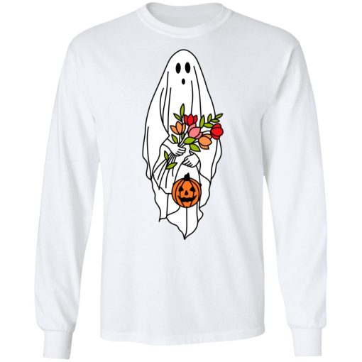 Floral Ghost Halloween Spooky T-Shirts, Hoodies, Long Sleeve 16