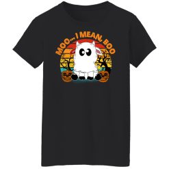Ghost Cow Moo I Mean Boo Pumpkin Moon Halloween Vintage T-Shirts, Hoodies, Long Sleeve 33