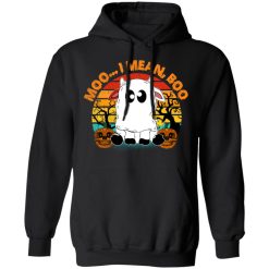 Ghost Cow Moo I Mean Boo Pumpkin Moon Halloween Vintage T-Shirts, Hoodies, Long Sleeve 43