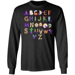 Halloween Alphabet Shirt For Teachers T-Shirts, Hoodies, Long Sleeve 41