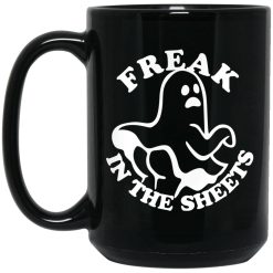 Freak In The Sheets Halloween Mug 4