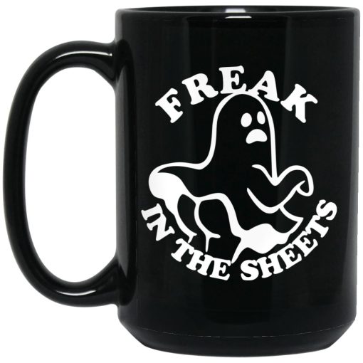 Freak In The Sheets Halloween Mug 3