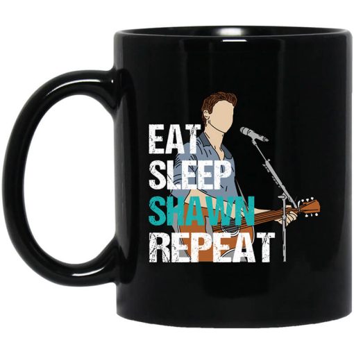 Eat Sleep Shawn Repeat Mug
