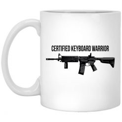 Operator Drewski Certified Keyboard Warrior Mug