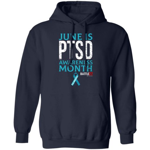 Battle22 June Is PTSD Awareness Month T-Shirts, Hoodies, Long Sleeve 4