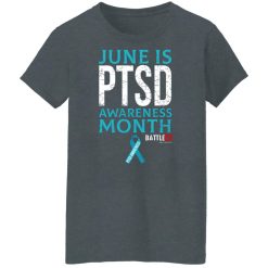 Battle22 June Is PTSD Awareness Month T-Shirts, Hoodies, Long Sleeve 33