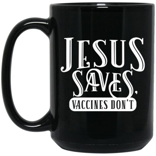 Cassady Campbell Jesus Saves Vaccines Don't Mug 3