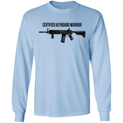 Operator Drewski Certified Keyboard Warrior T-Shirts, Hoodies, Long Sleeve 4