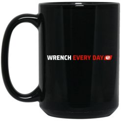 Wrench Every Day Logo Mug 4