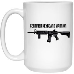 Operator Drewski Certified Keyboard Warrior Mug 4