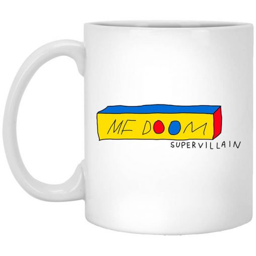MF Doom Supervillain GasDrawls Merch Elemental Mug