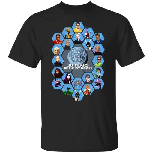 Mystery Science Theater 3000 30 Years Of Cheesy Movies Shirt