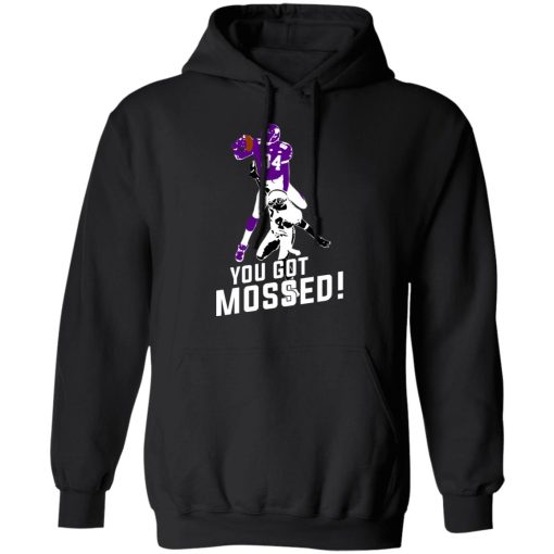 Randy Moss Over Charles Woodson You Got Mossed Shirts, Hoodies, Long Sleeve 3