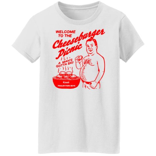 Welcome To The Cheeseburger Picnic A Man's Gotta Eat Trailer Park Boys Shirts, Hoodies, Long Sleeve 12
