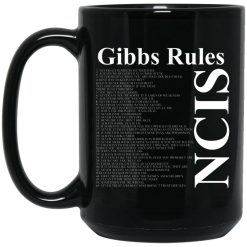 NCIS Gibbs Rules Mug 6