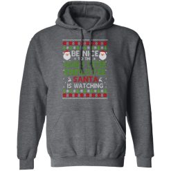 Be Nice To The Harris Teeter Employee Santa Is Watching Christmas Shirts, Hoodies, Long Sleeve 19