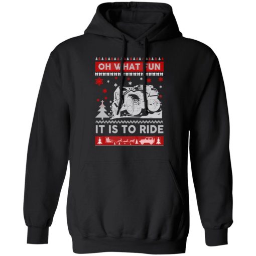 Jeep Christmas Oh What Fun It Is To Ride Shirts, Hoodies, Long Sleeve 3