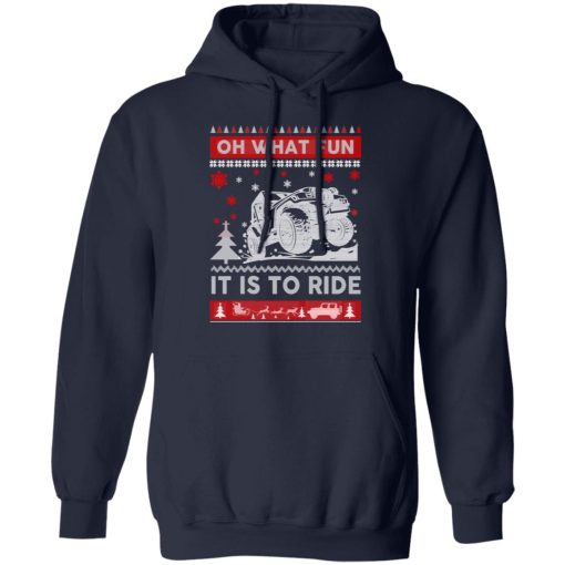 Jeep Christmas Oh What Fun It Is To Ride Shirts, Hoodies, Long Sleeve 4