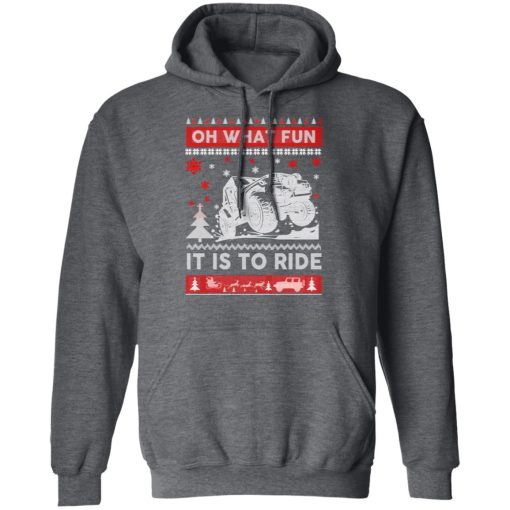 Jeep Christmas Oh What Fun It Is To Ride Shirts, Hoodies, Long Sleeve 5