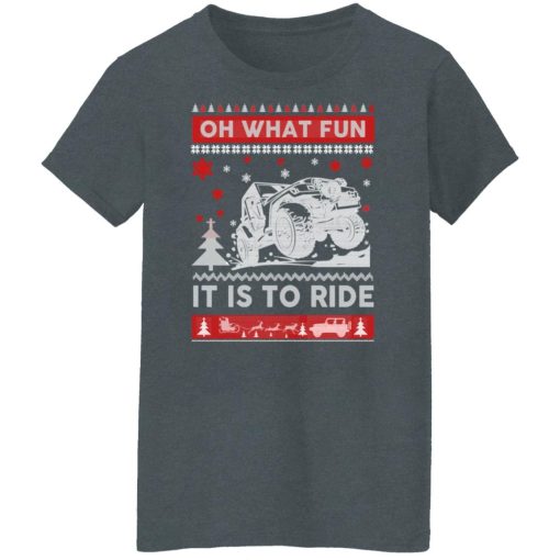 Jeep Christmas Oh What Fun It Is To Ride Shirts, Hoodies, Long Sleeve 12