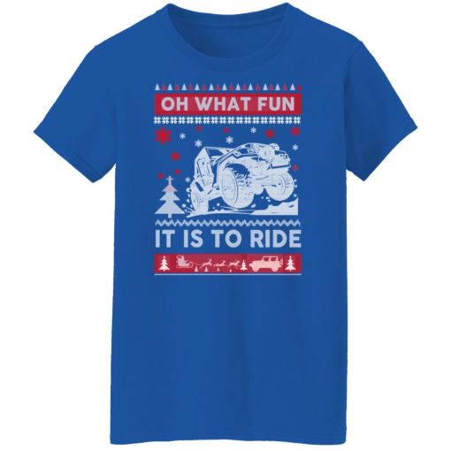 Jeep Christmas Oh What Fun It Is To Ride Shirts, Hoodies, Long Sleeve 14