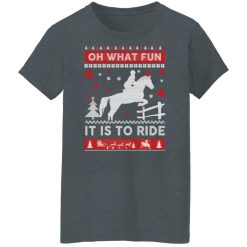 Horse Christmas Oh What Fun It Is To Ride Shirts, Hoodies, Long Sleeve 33