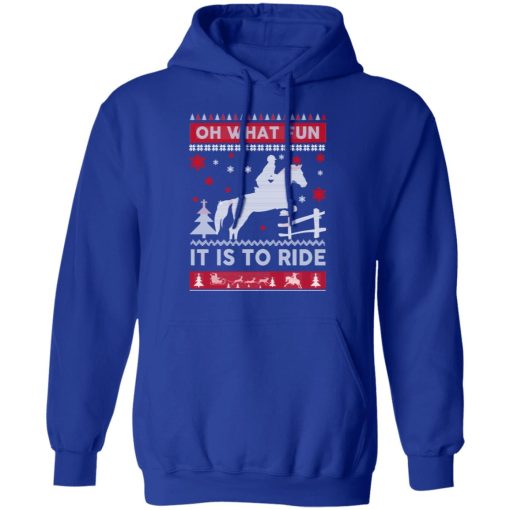 Horse Christmas Oh What Fun It Is To Ride Shirts, Hoodies, Long Sleeve 6