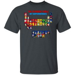 The Periodic Table Of Superheroes Shirts, Hoodies, Long Sleeve 25