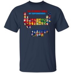 The Periodic Table Of Superheroes Shirts, Hoodies, Long Sleeve 27
