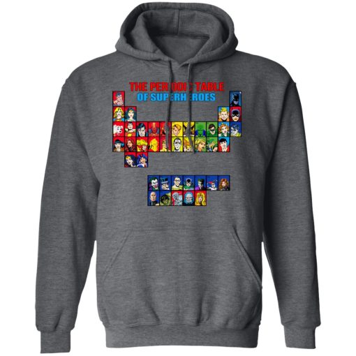 The Periodic Table Of Superheroes Shirts, Hoodies, Long Sleeve 5