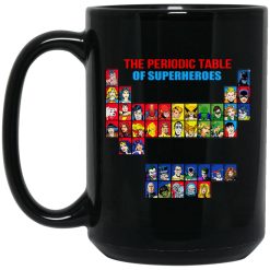 The Periodic Table Of Superheroes Mug 4