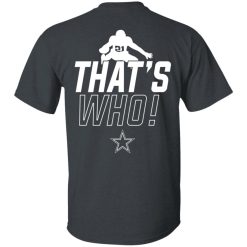 Zeke Who That's Who Ezekiel Elliott Dallas Cowboys Shirts, Hoodies, Long Sleeve 62