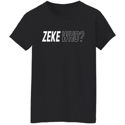 Zeke Who That's Who Ezekiel Elliott Dallas Cowboys Shirts, Hoodies, Long Sleeve 16