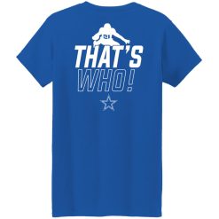 Zeke Who That's Who Ezekiel Elliott Dallas Cowboys Shirts, Hoodies, Long Sleeve 78
