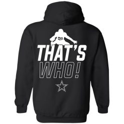 Zeke Who That's Who Ezekiel Elliott Dallas Cowboys Shirts, Hoodies, Long Sleeve 46