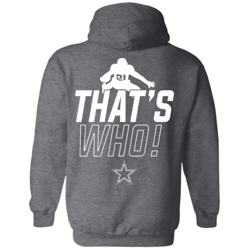 Zeke Who That's Who Ezekiel Elliott Dallas Cowboys Shirts, Hoodies, Long Sleeve 12