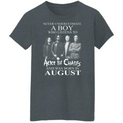 A Boy Who Listens To Alice In Chains And Was Born In August Shirts, Hoodies, Long Sleeve 33