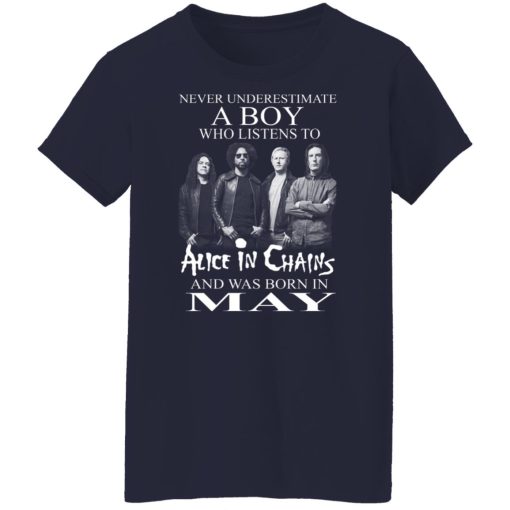 A Boy Who Listens To Alice In Chains And Was Born In May Shirts, Hoodies, Long Sleeve 13