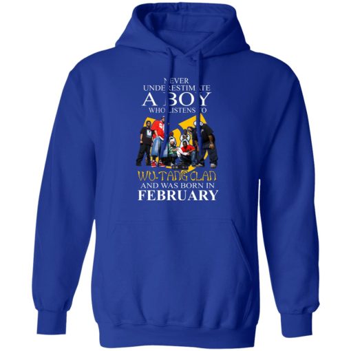 A Boy Who Listens To Wu-Tang Clan And Was Born In February Shirts, Hoodies, Long Sleeve 6