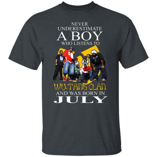 A Boy Who Listens To Wu-Tang Clan And Was Born In July Shirts, Hoodies, Long Sleeve 8