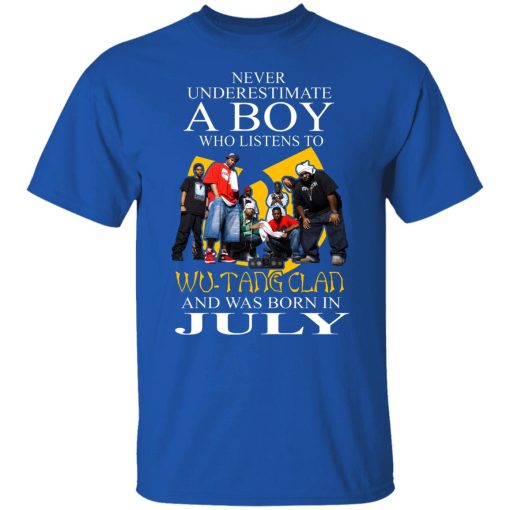A Boy Who Listens To Wu-Tang Clan And Was Born In July Shirts, Hoodies, Long Sleeve 18
